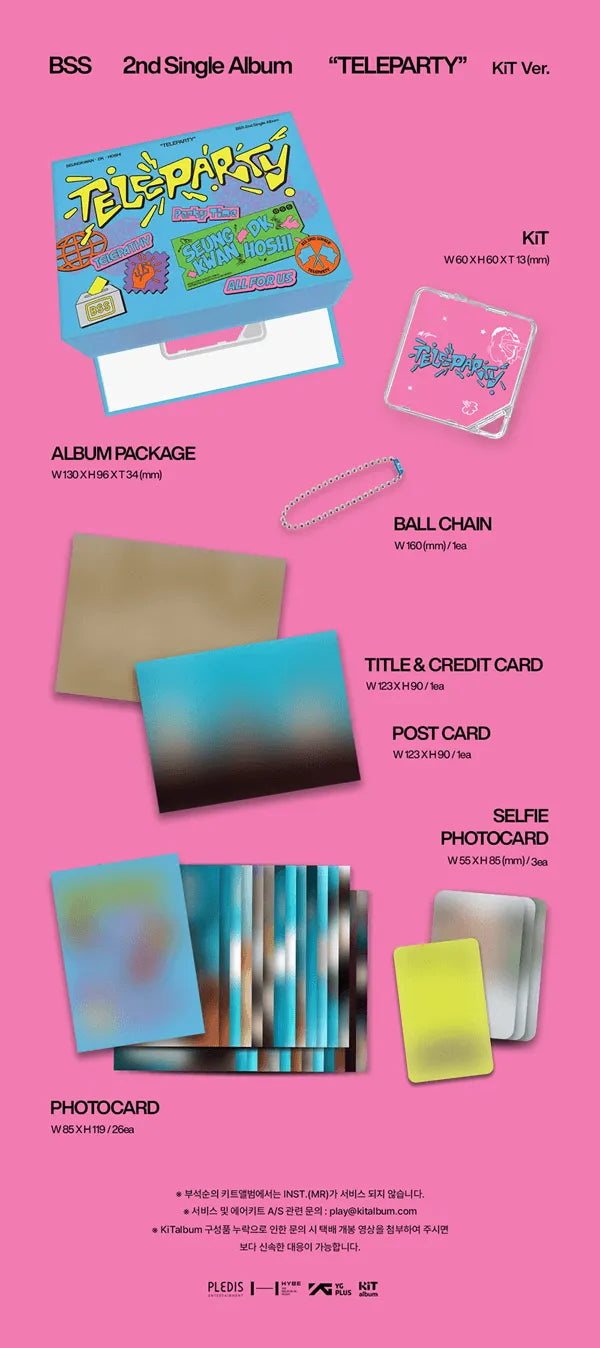 BSS 2nd Single Album - TELEPARTY